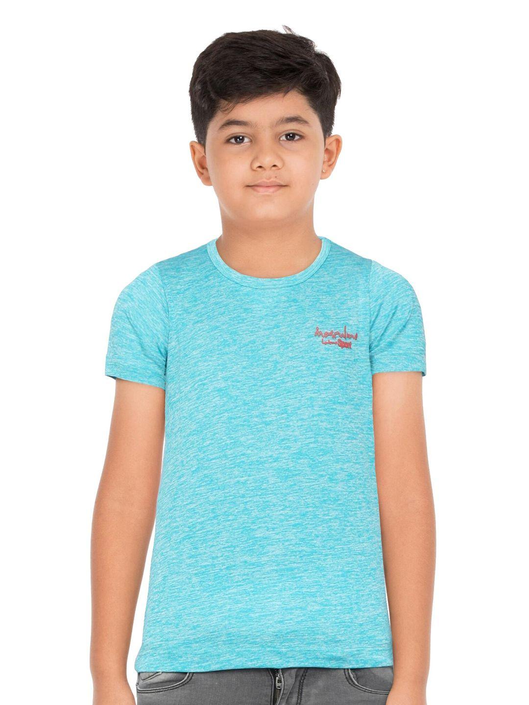 masculino latino boys sea green pockets t-shirt