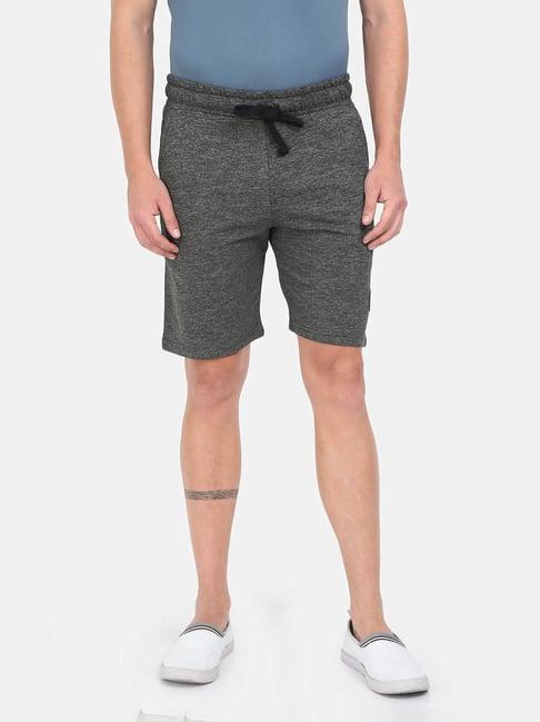 masculino latino dark grey regular fit shorts