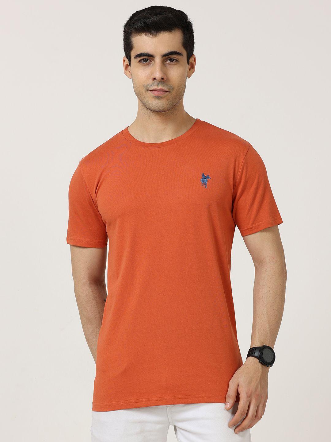 masculino latino plus round neck short sleeves cotton t-shirt