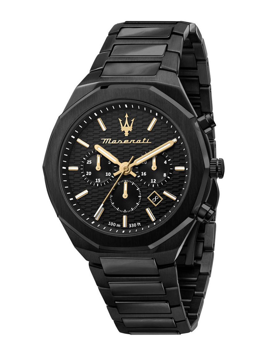 maserati men bracelet style straps chronograph analouge watch r8873642005