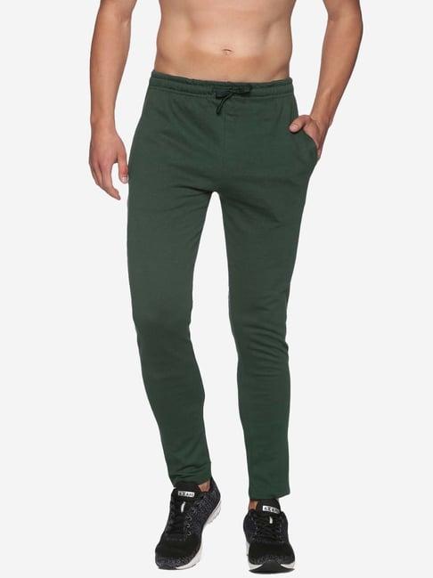 mash unlimited green regular fit trackpants