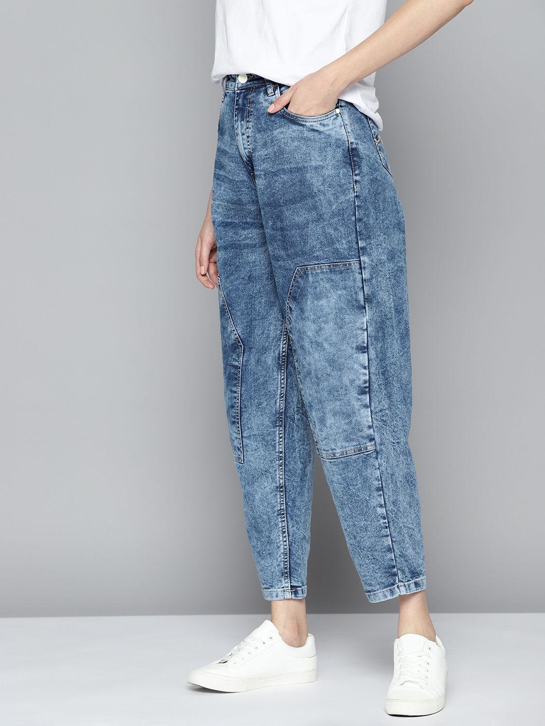 mast-&-harbour-women-heavy-fade-acid-wash-stretchable-baggy-fit-jeans