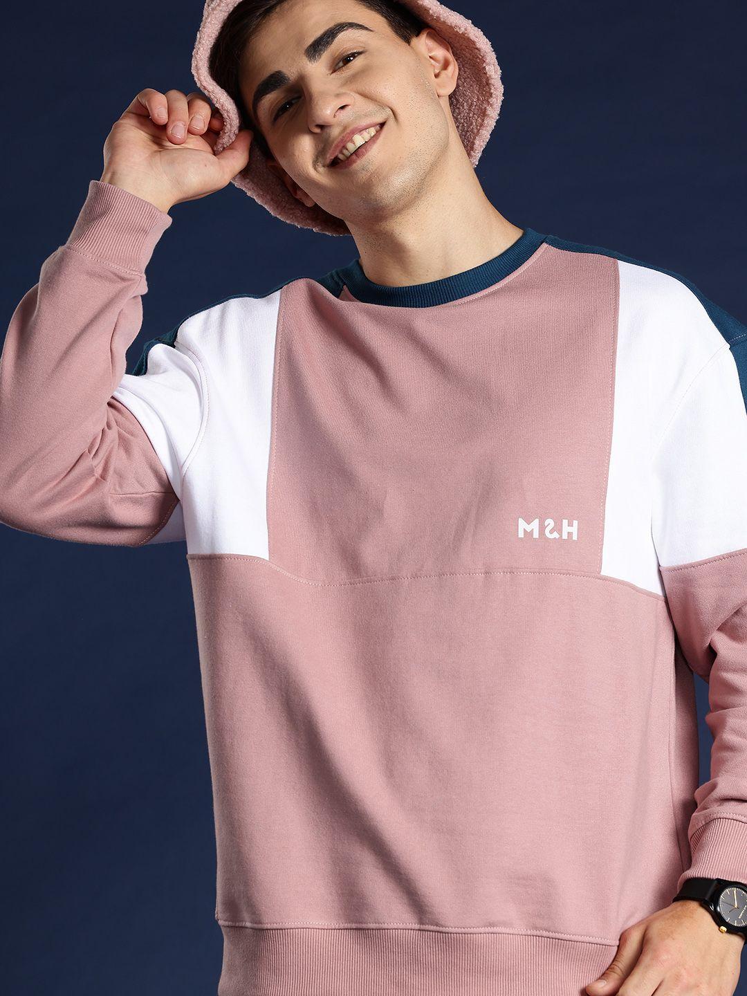 mast & harbour colourblocked sweatshirt