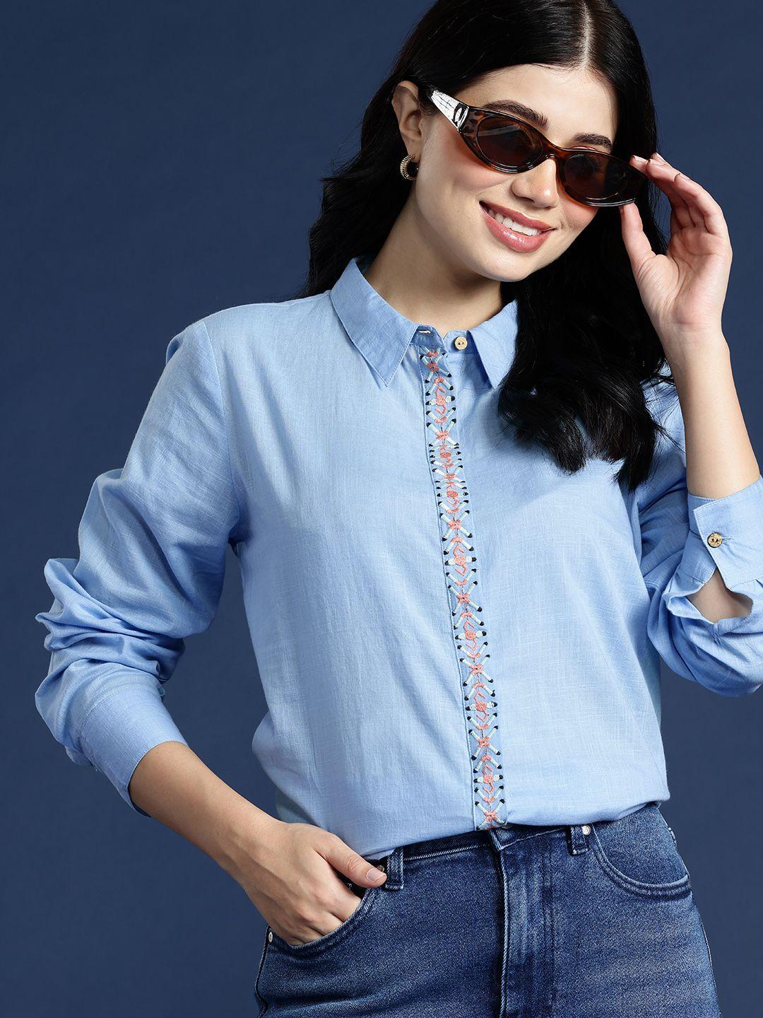 mast & harbour cotton casual shirt