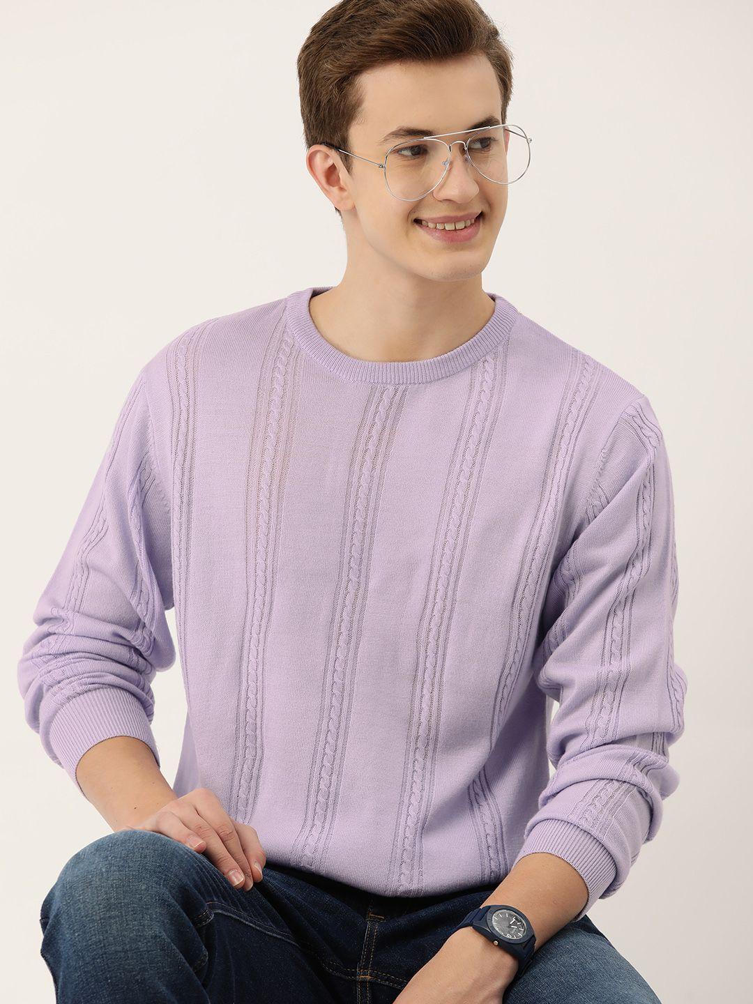 mast & harbour men cable knit pullover