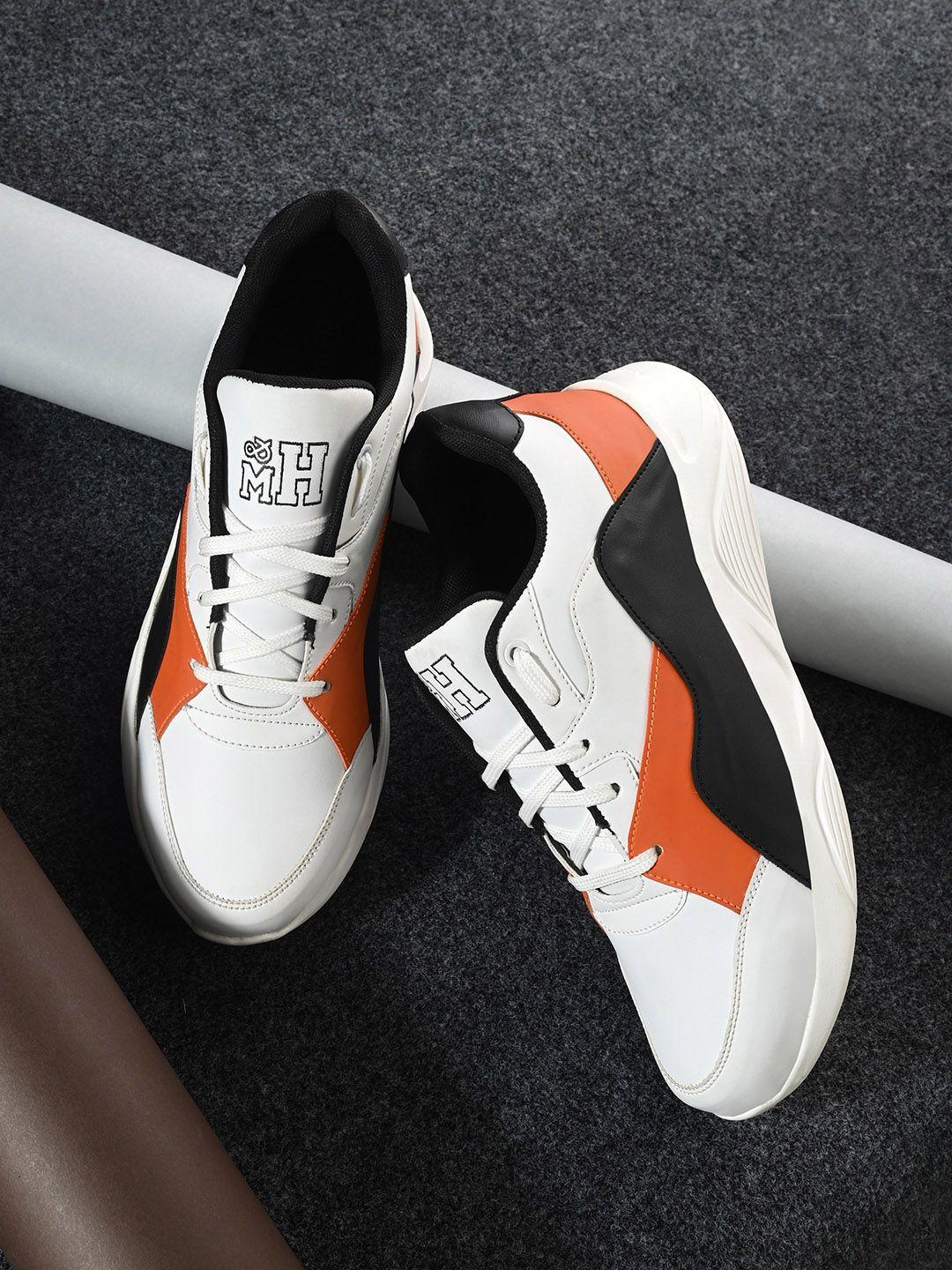 mast & harbour men colourblocked sneakers