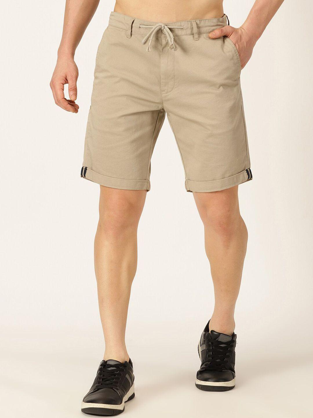 mast & harbour men mid rise chino shorts