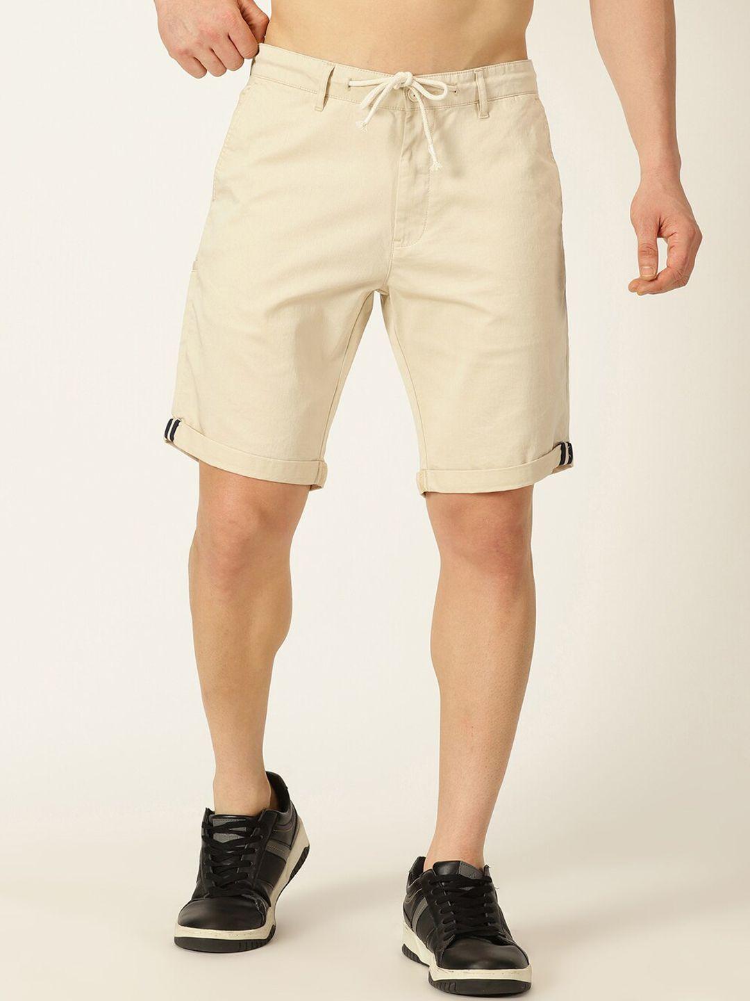 mast & harbour men mid rise shorts