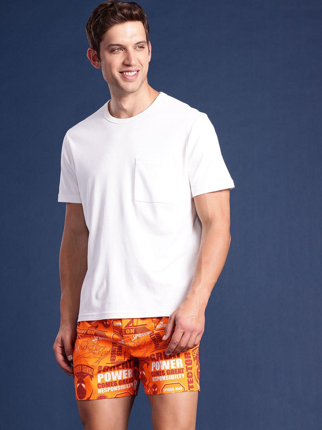 mast & harbour men printed pure cotton boxers