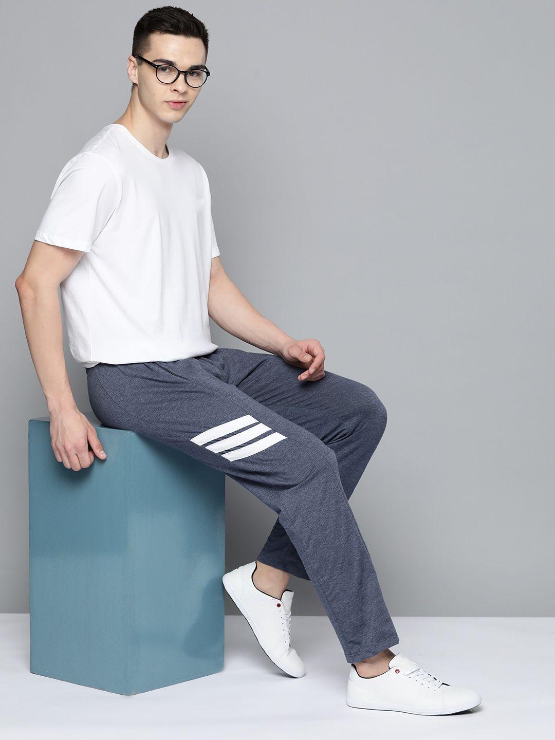 mast & harbour men printed track pant