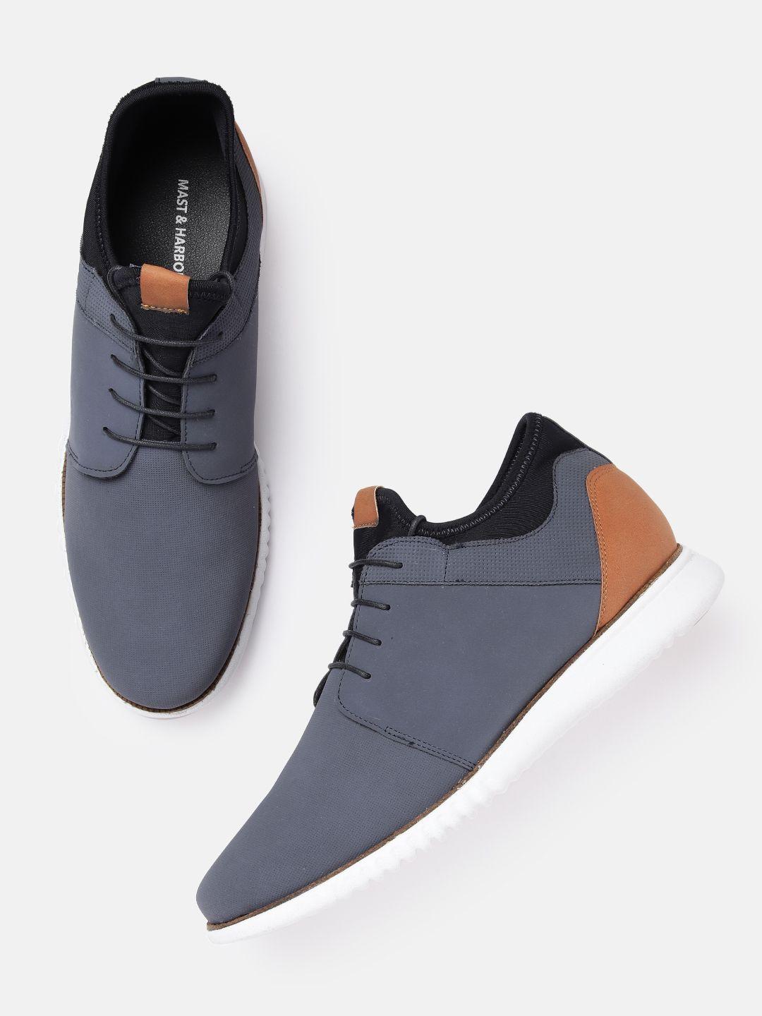 mast & harbour men round-toe sneakers