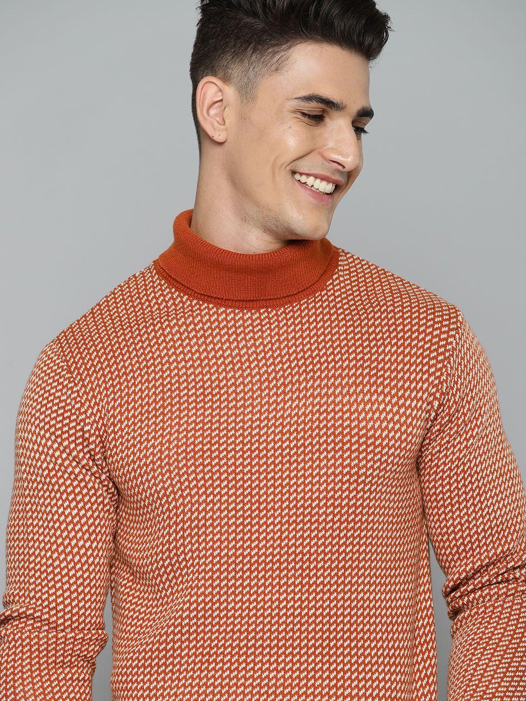 mast & harbour men rust pullover