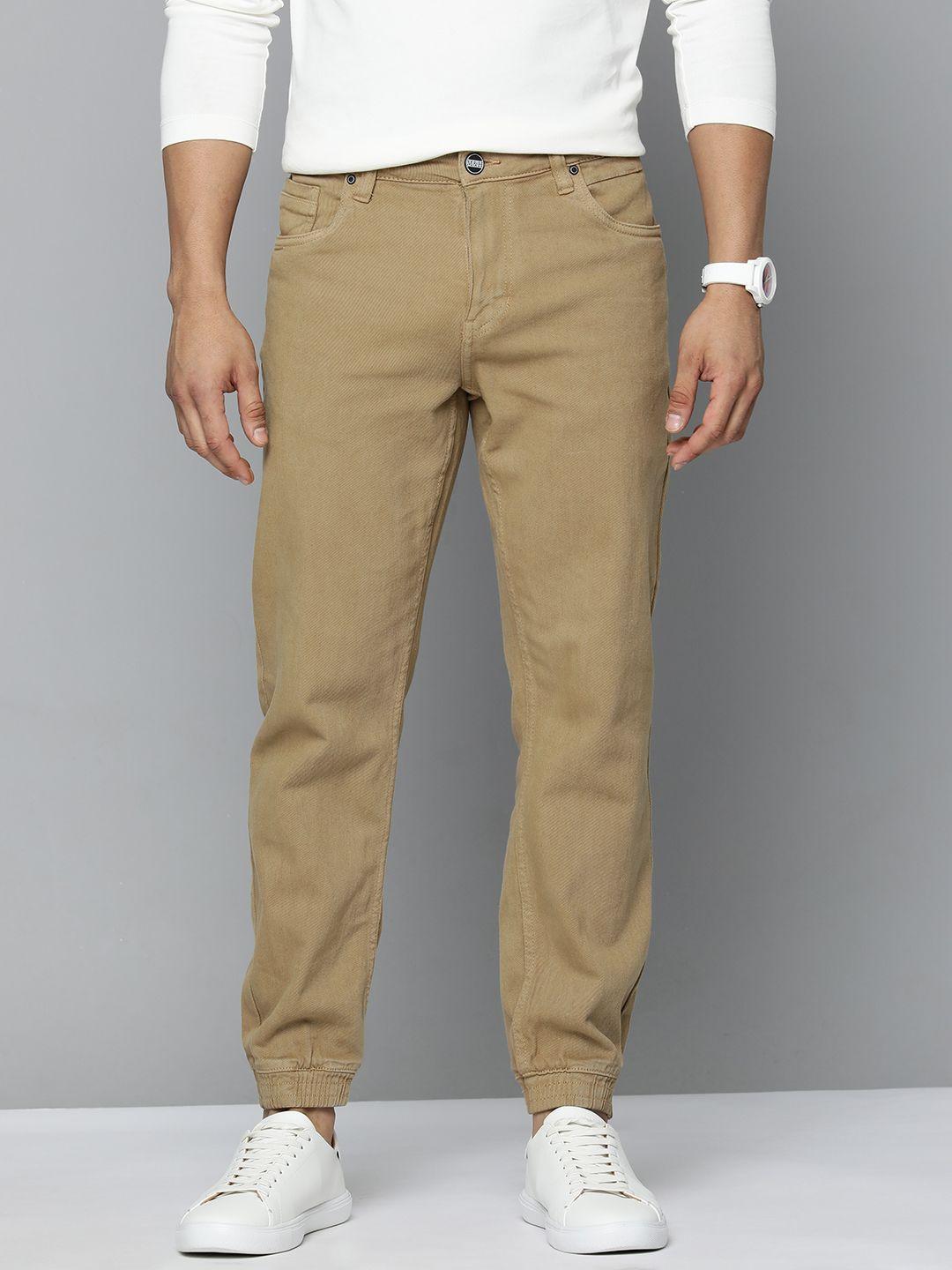 mast & harbour men slim fit jogger jeans