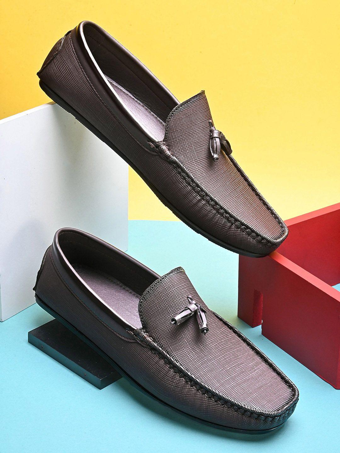 mast & harbour men textured lightweight loafers