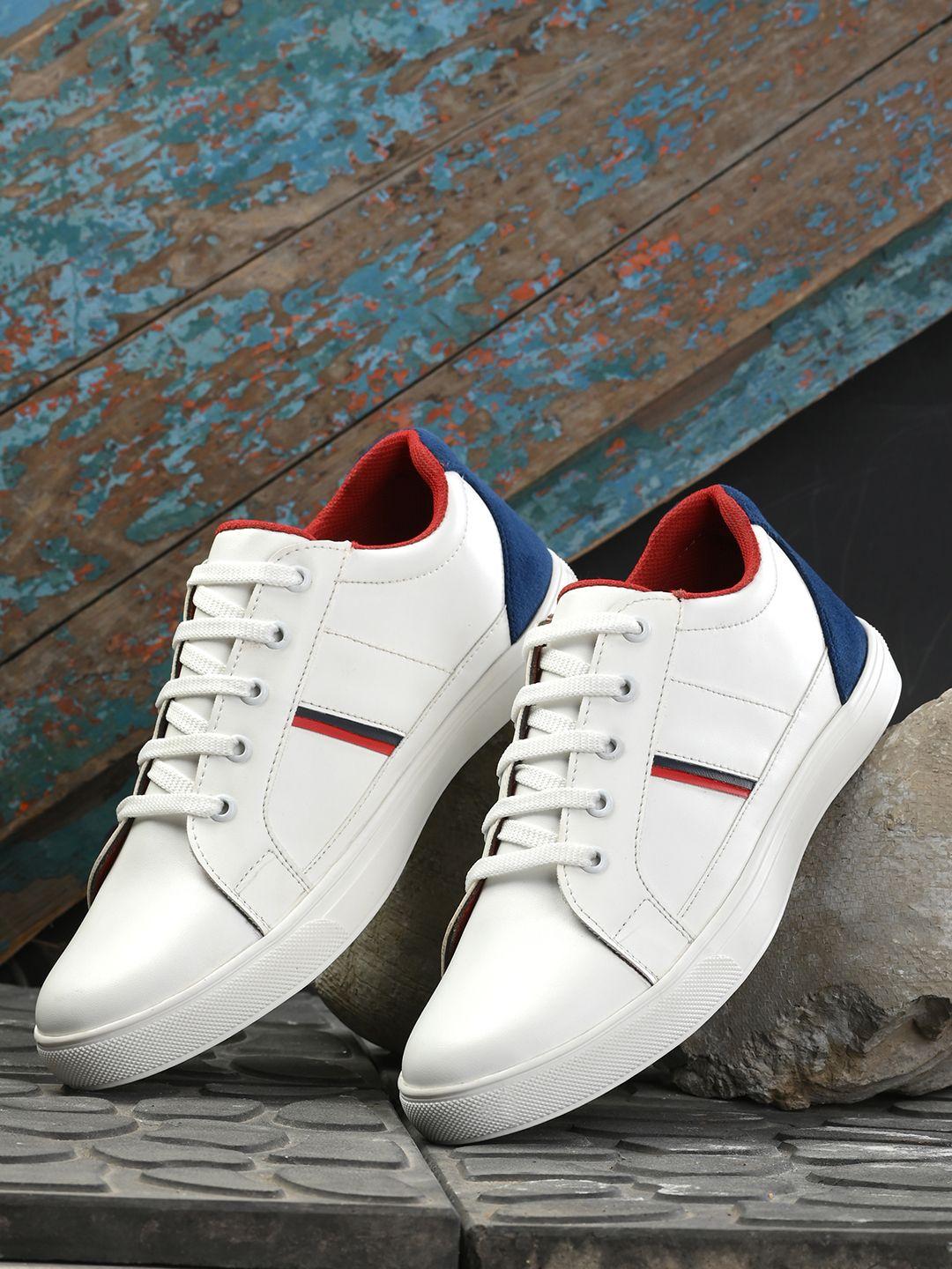 mast & harbour men white sneakers