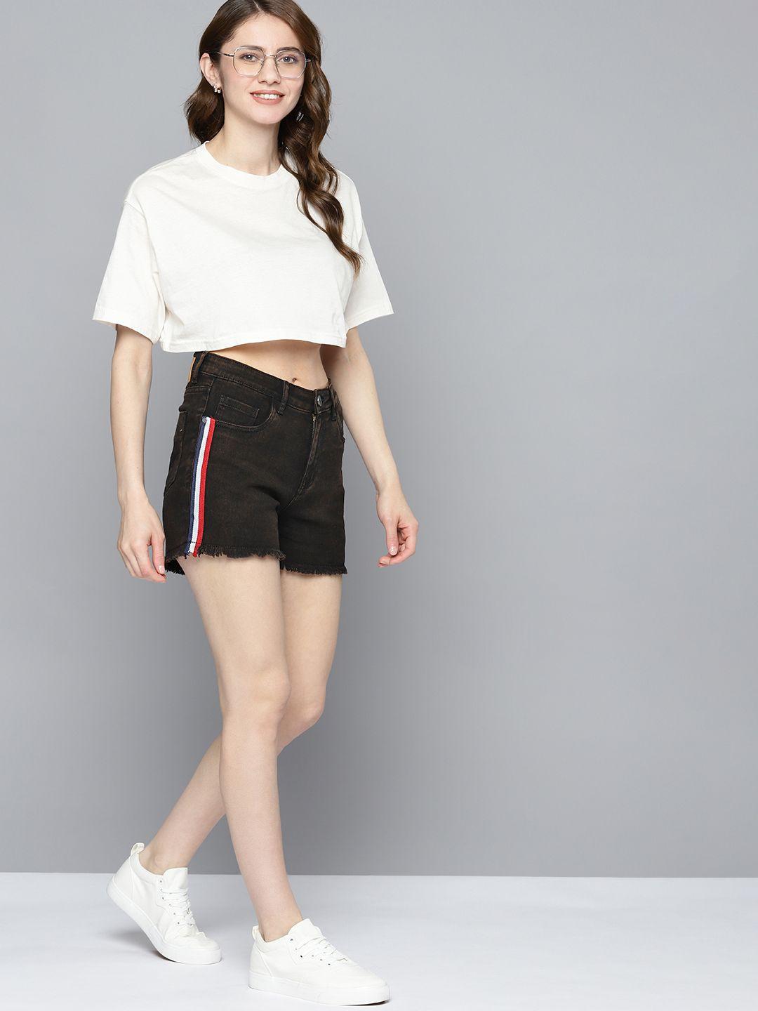 mast & harbour regular fit denim shorts