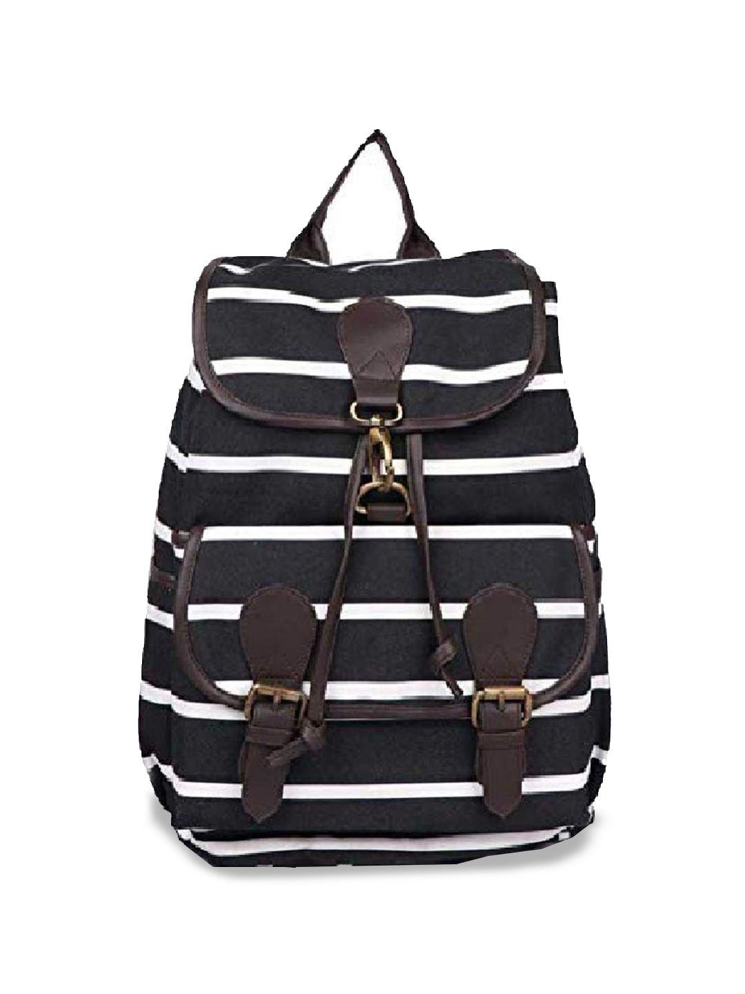 mast & harbour striped canvas backpack