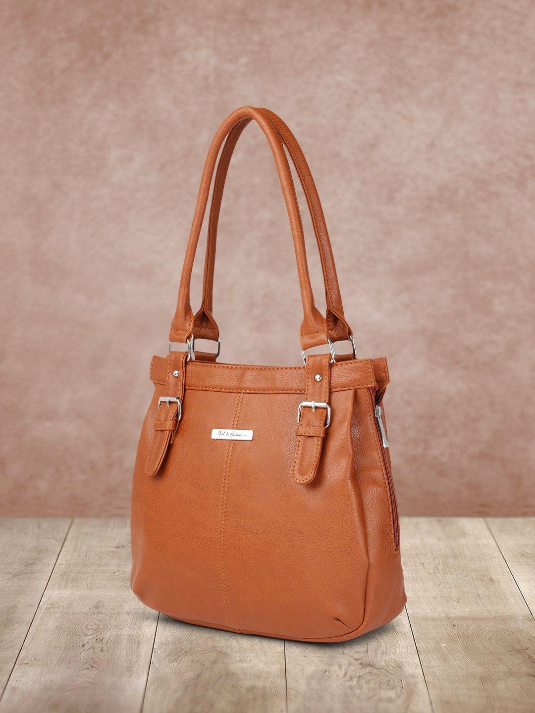 mast & harbour tan brown shoulder bag