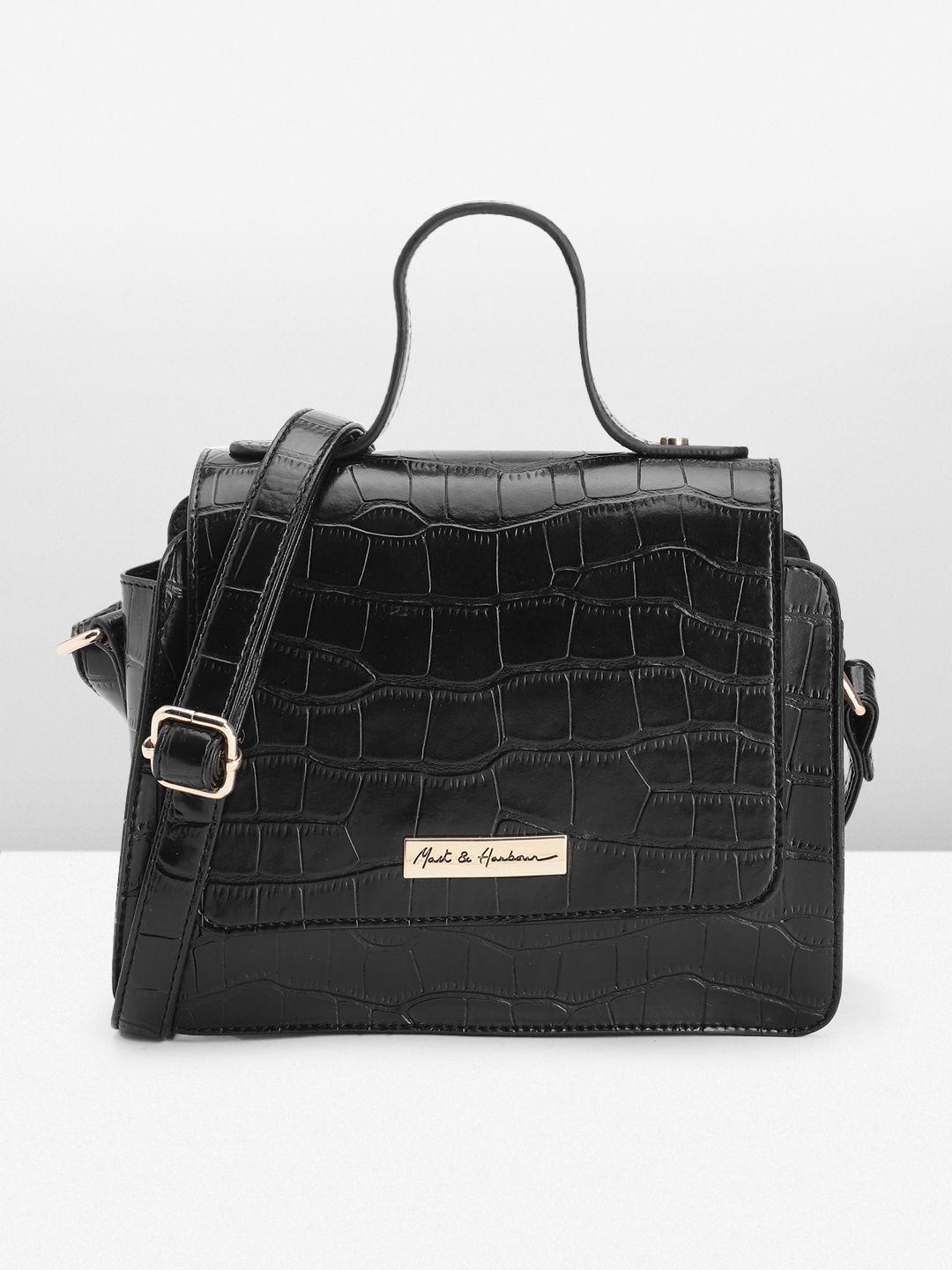 mast & harbour textured satchel