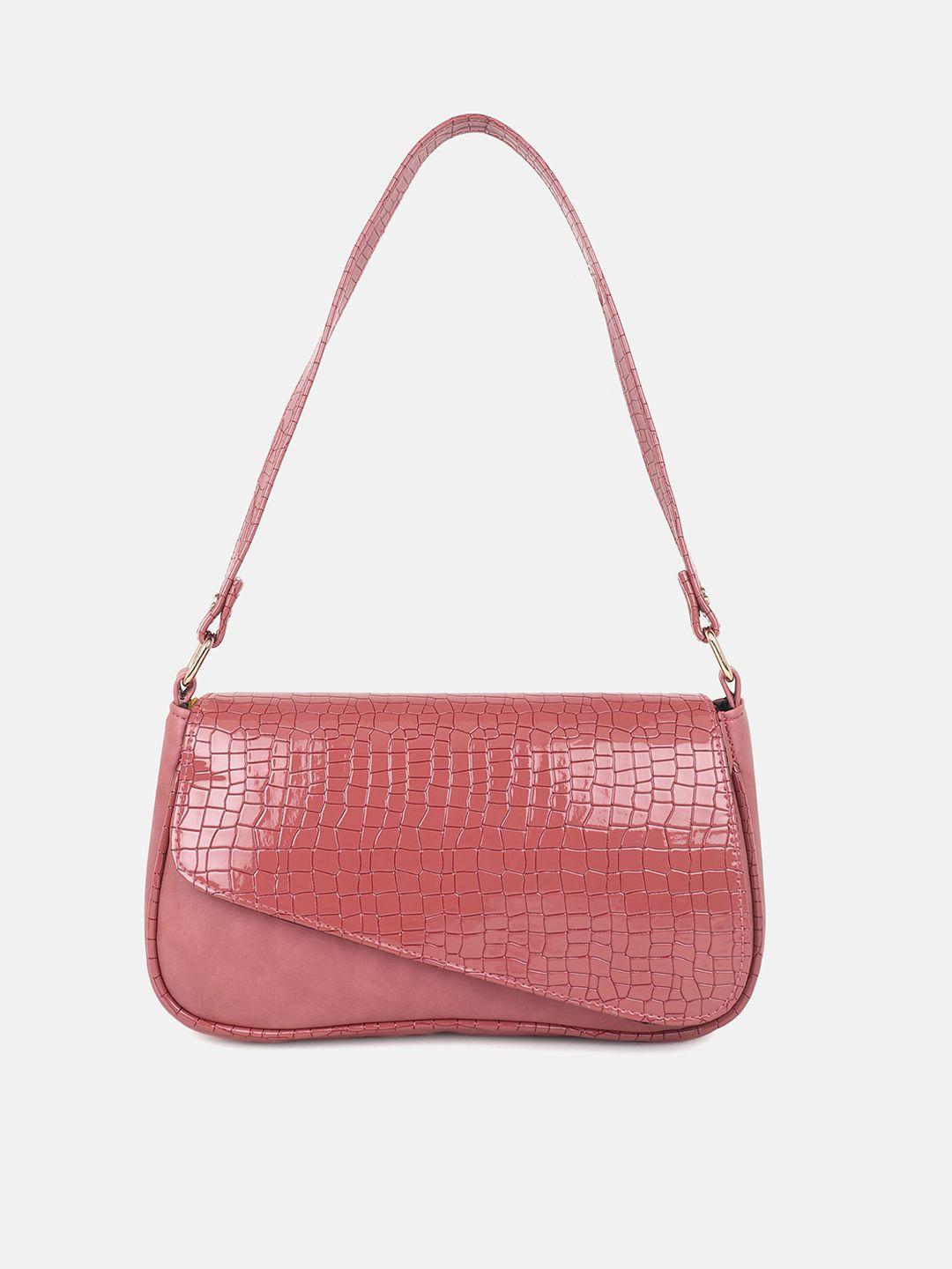 mast & harbour textured structured handheld bag