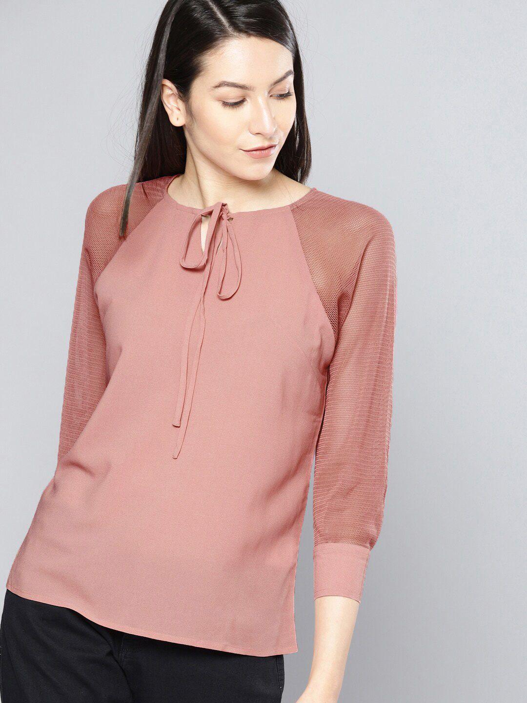 mast & harbour tie-up neck top