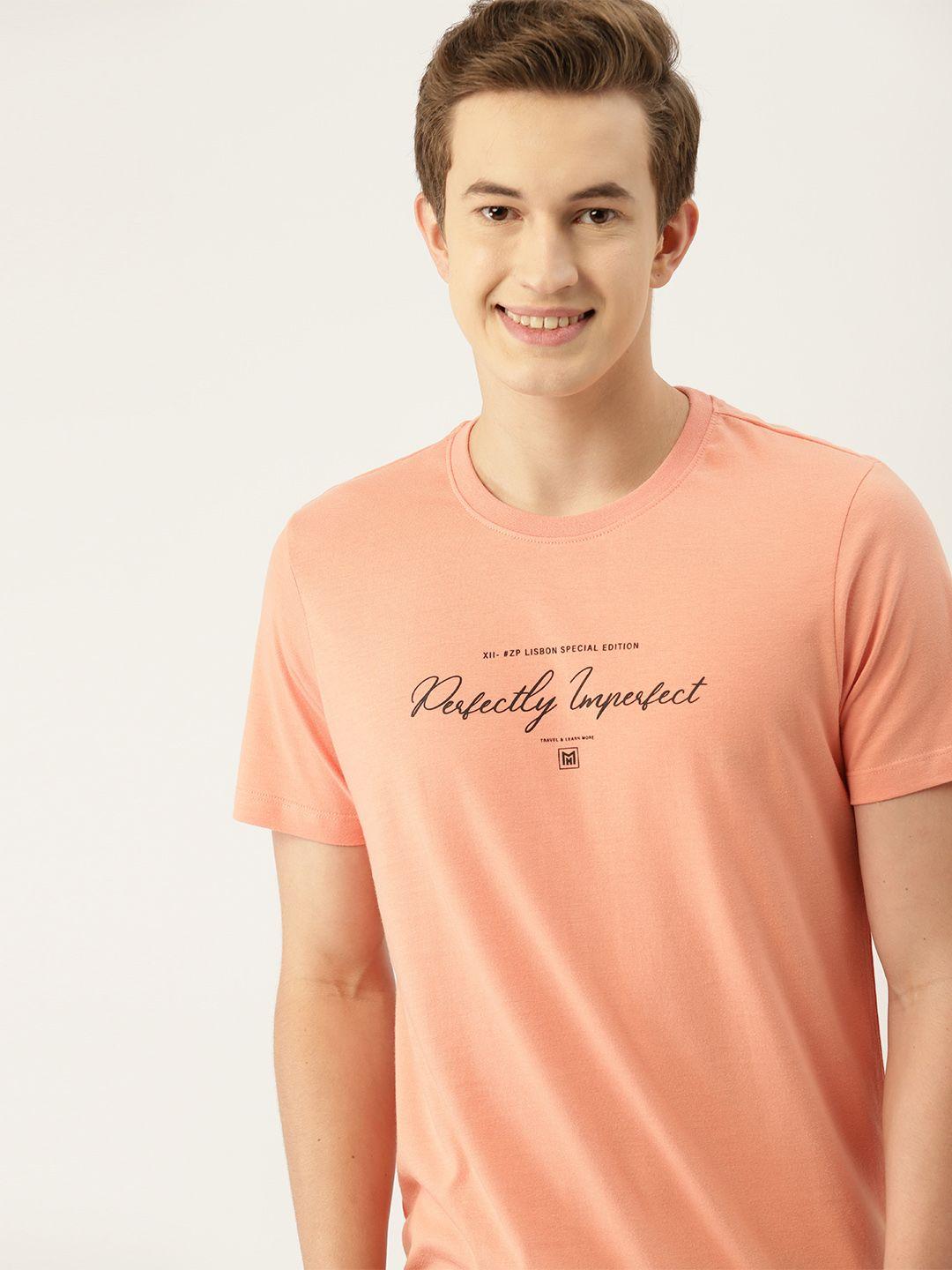 mast & harbour typography printed pure cotton t-shirt