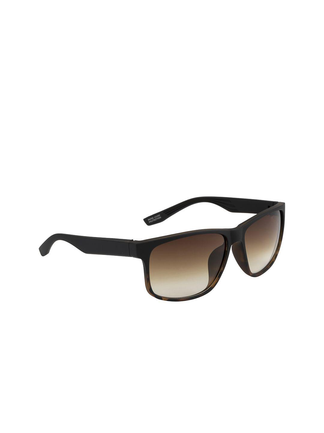 mast & harbour unisex brown lens & brown sports sunglasses with uv protected lens