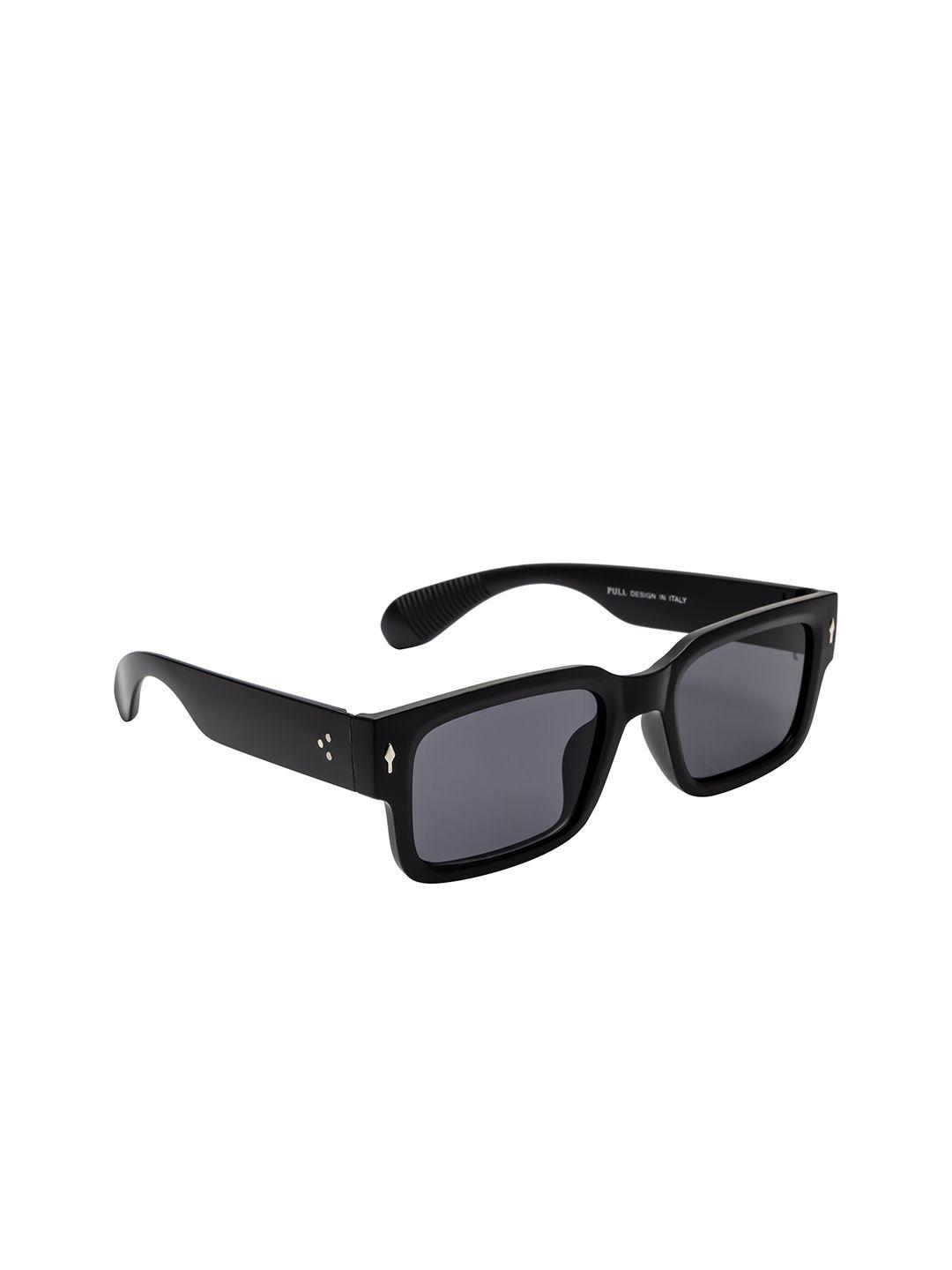 mast & harbour unisex rectangle sunglasses with uv protected lens