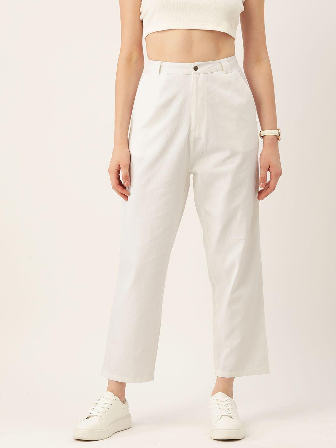 mast & harbour women cropped trousers