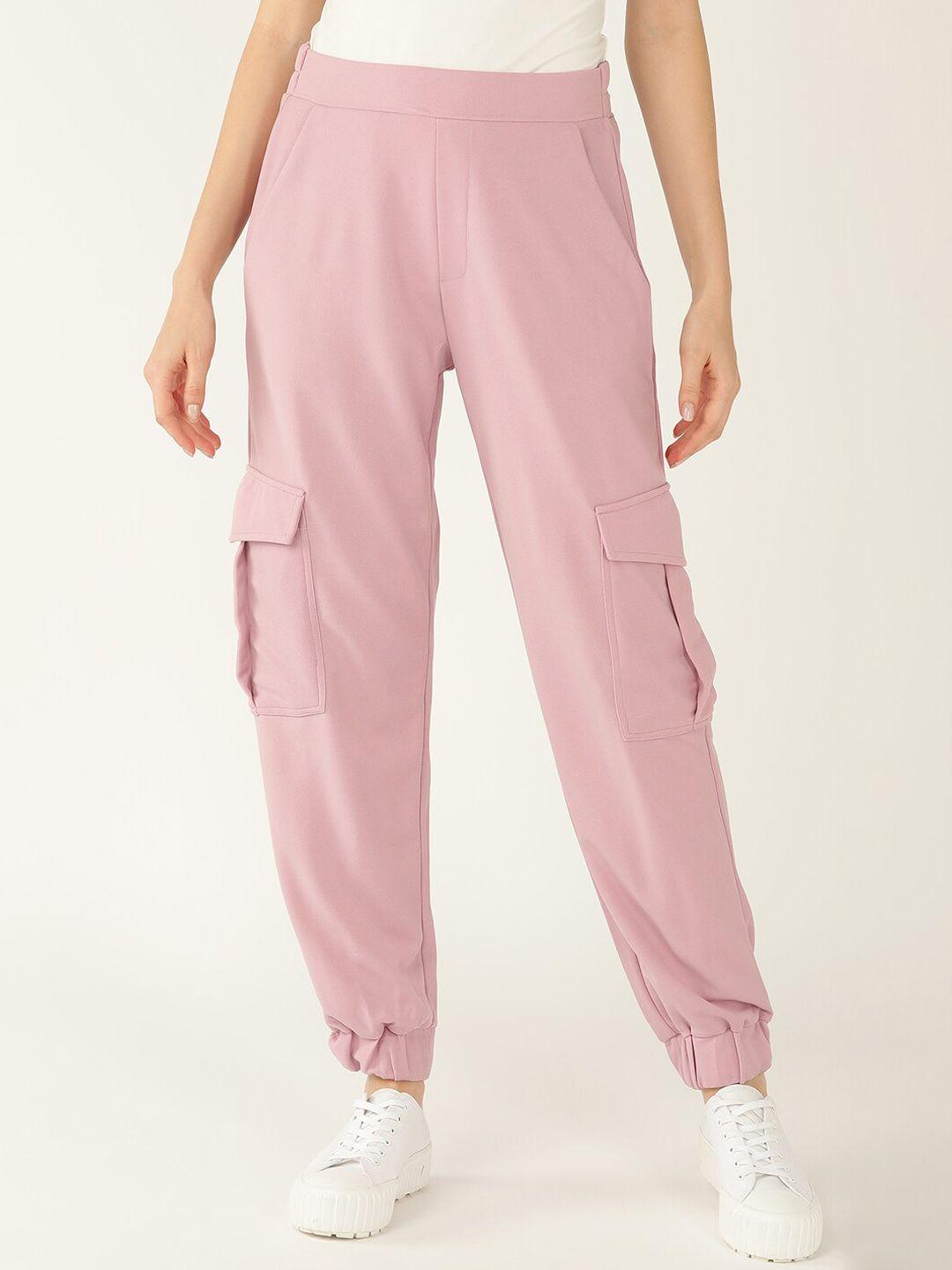 mast & harbour women mid-rise joggers