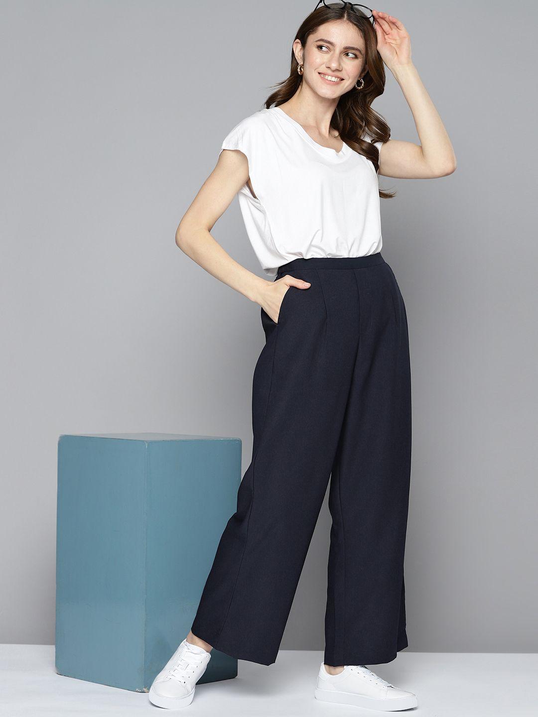 mast & harbour women pleated trousers
