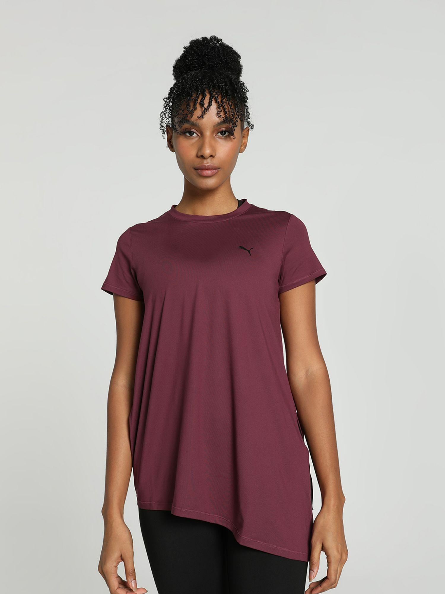 maternity studio oversized t women purple t-shirt