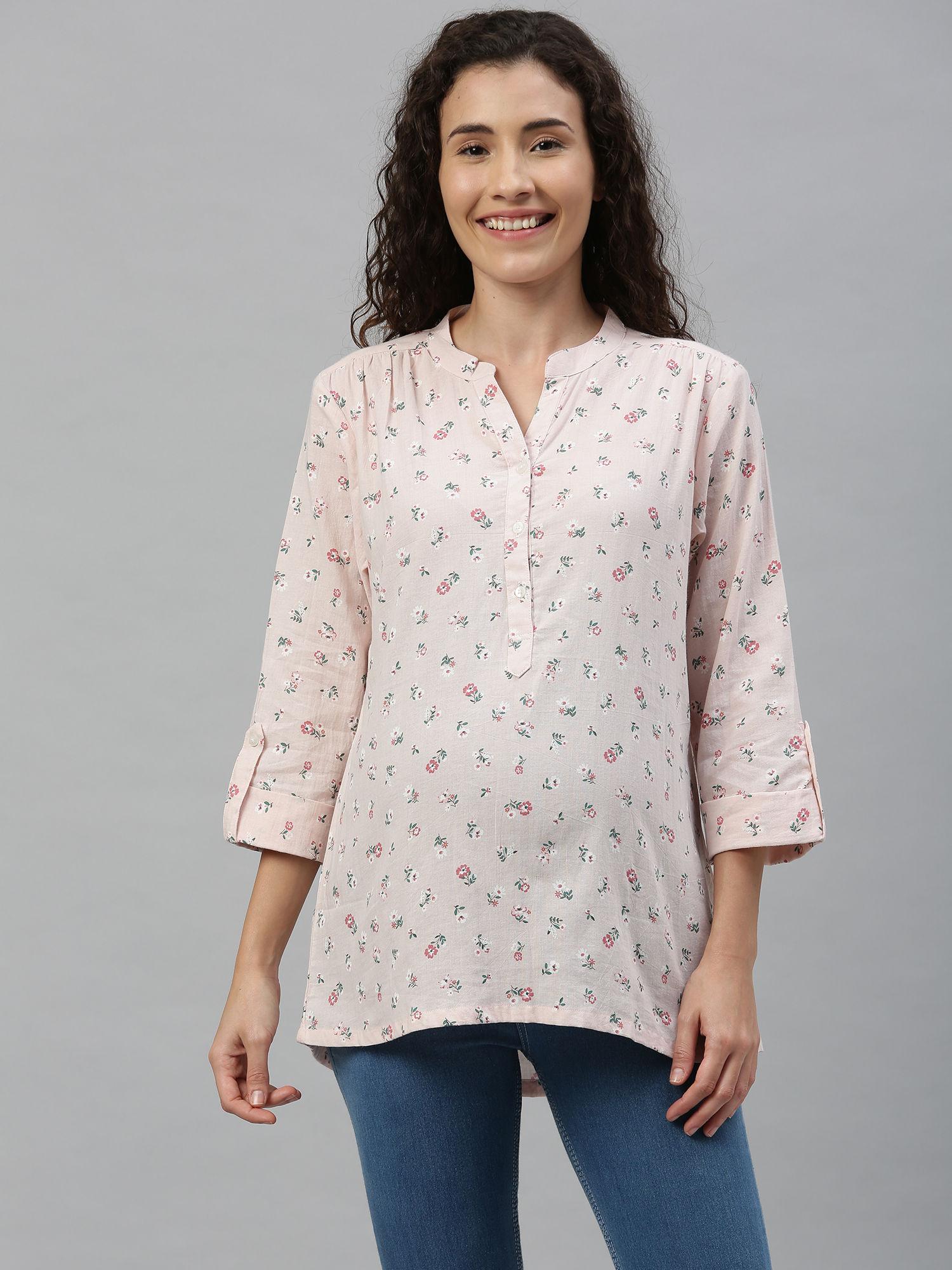 maternity top - pink