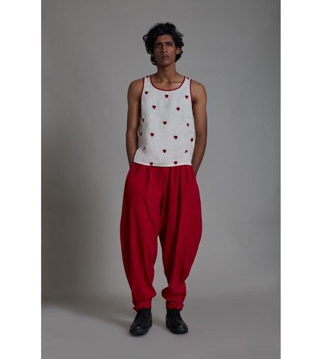 mati red taash balloon pants