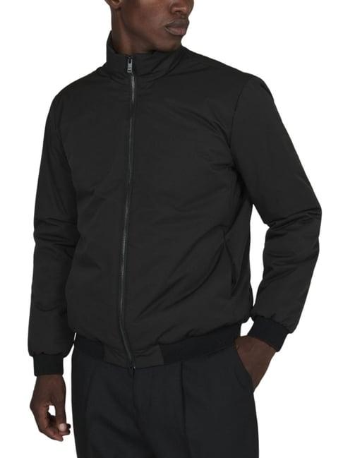 matinique black regular fit jacket