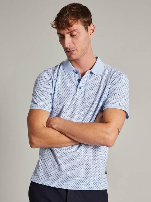 matinique blue short sleeves polo t-shirt