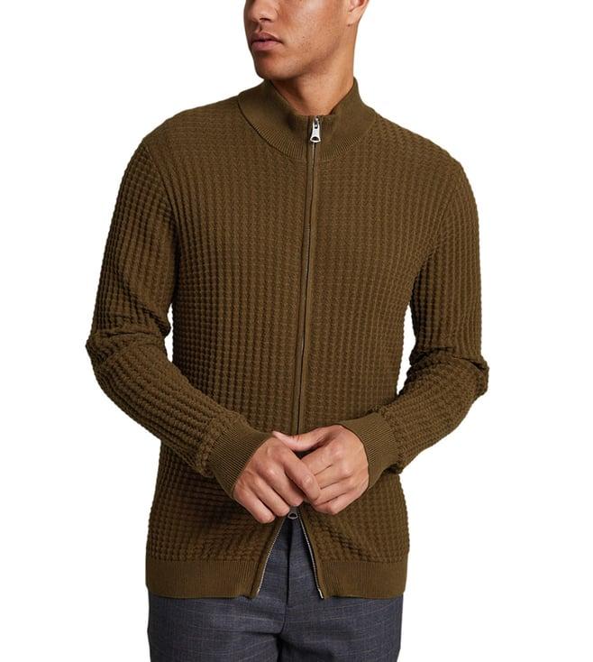 matinique brown regular fit sweater