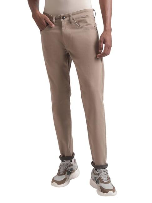 matinique khaki regular fit jeans