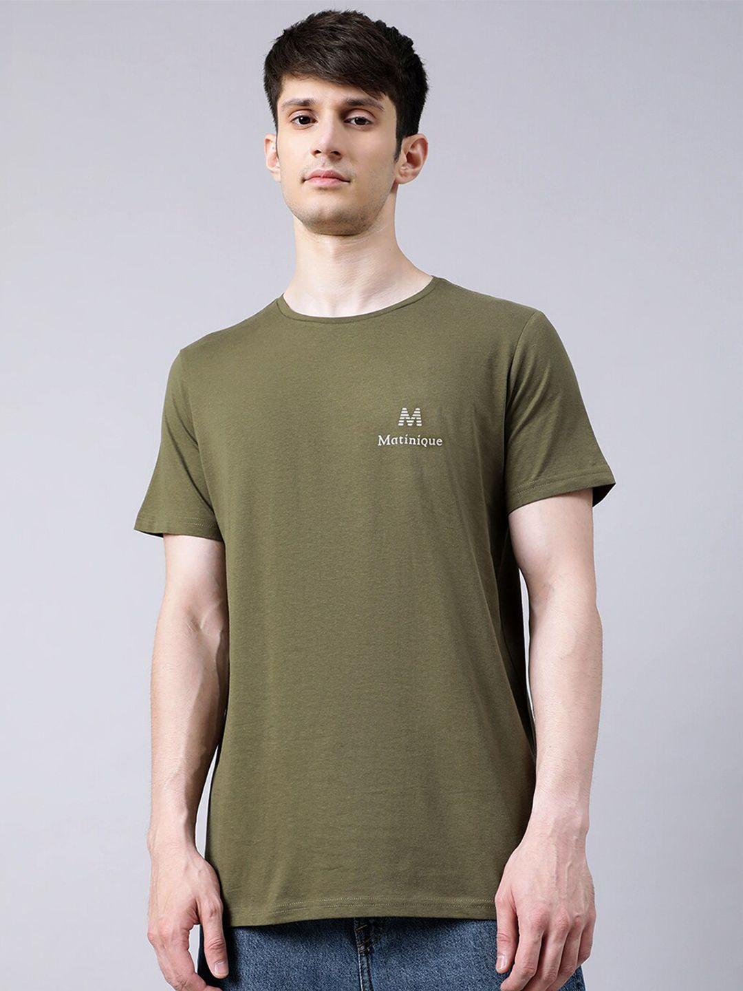 matinique men green t-shirt