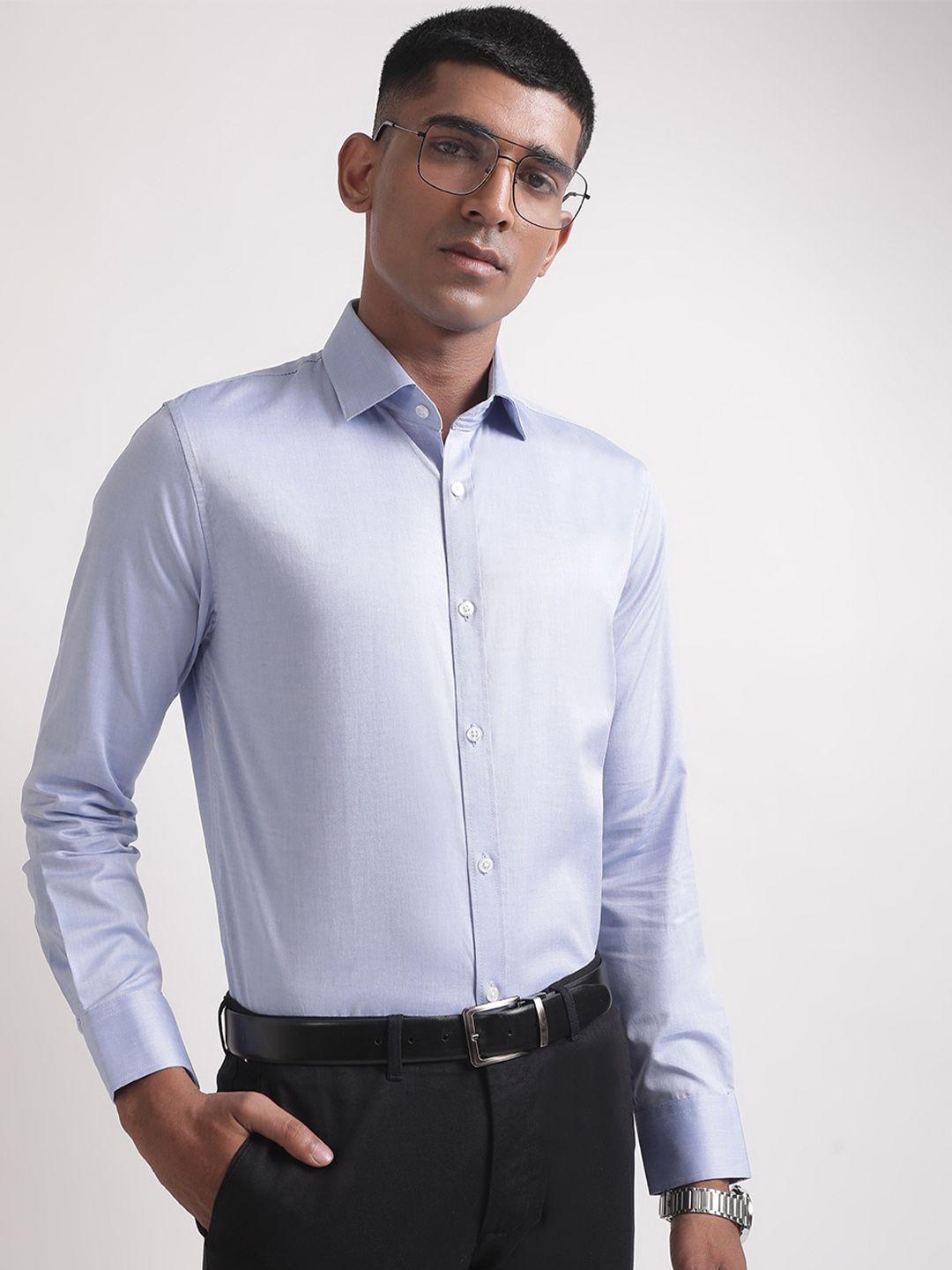 matinique spread collar cotton formal shirt