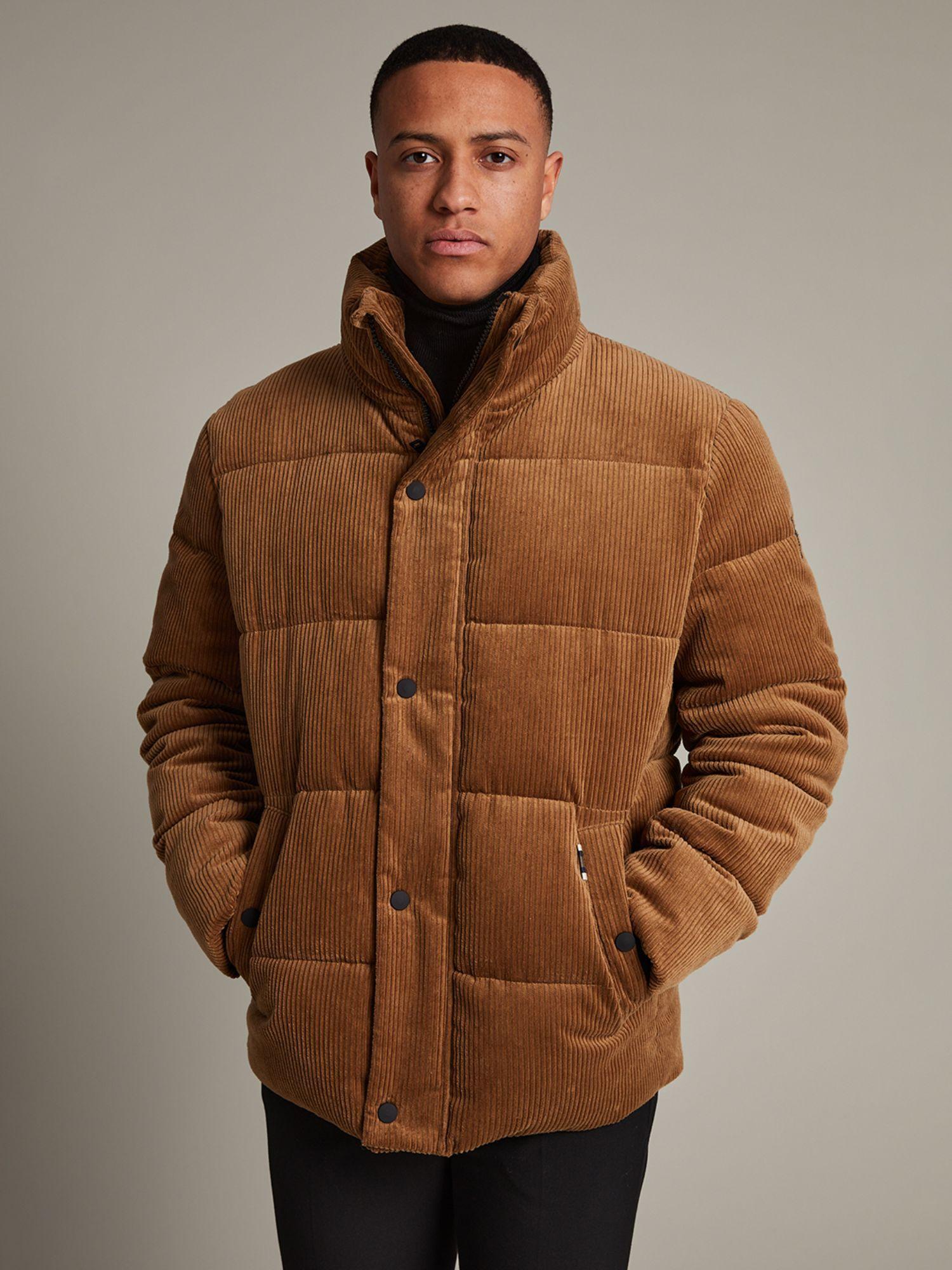 matinique warm khaki solid high neck jacket