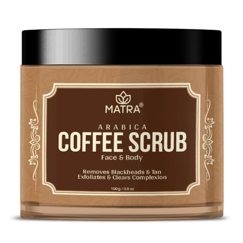 matra arabica coffee scrub for face & body