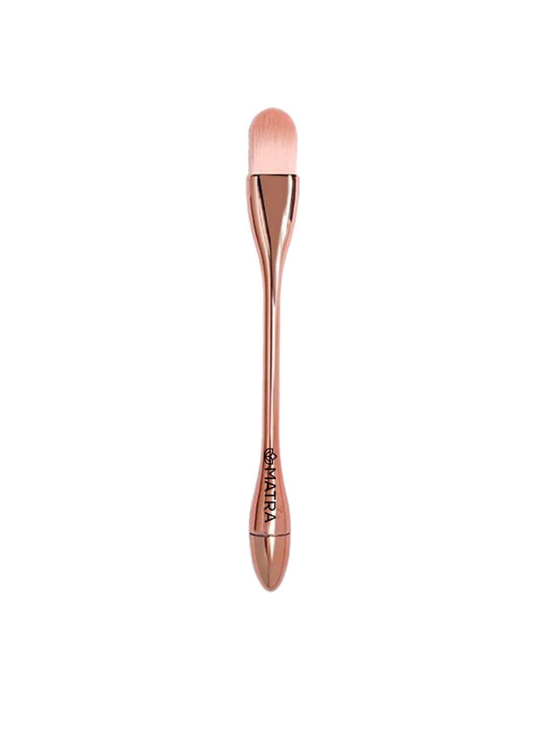 matra professional ultrahd foundation brush - rose gold