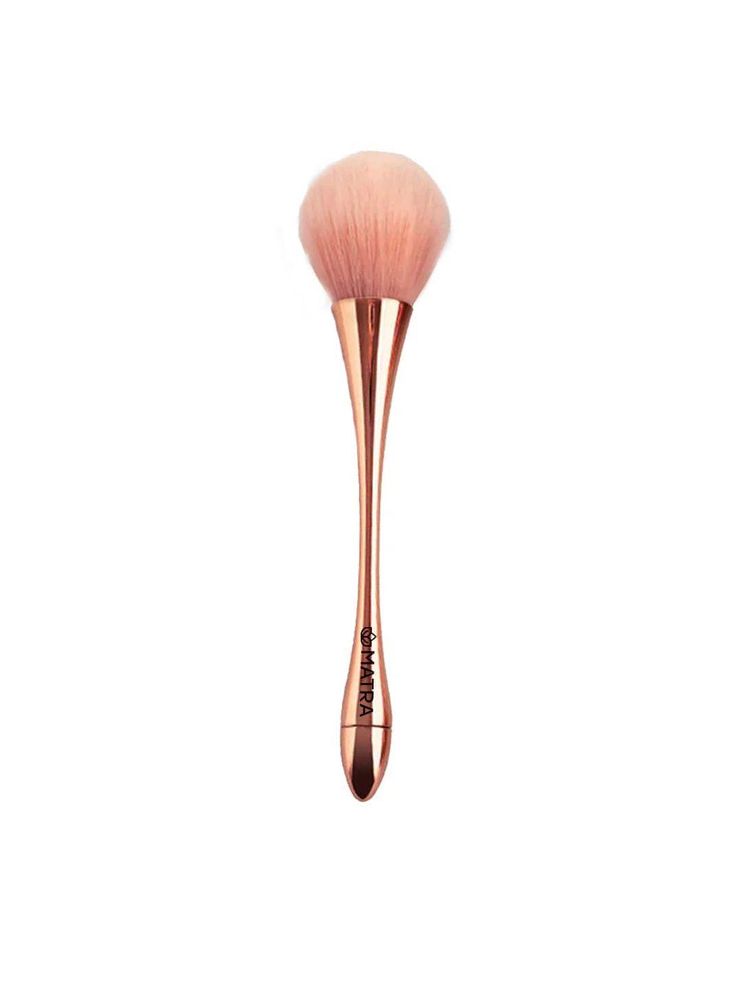 matra professional ultrahd powder brush - rose gold