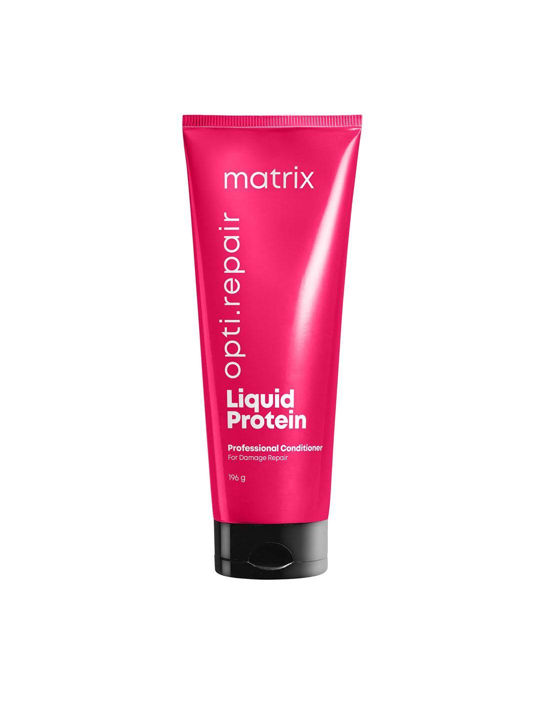 matrix opti repair liquid protein professional conditioner for damage repair - 196 g