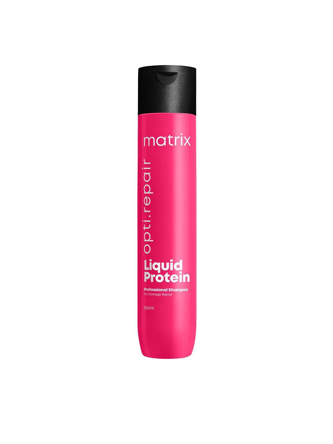 matrix opti repair liquid protein professional shampoo for damage repair - 350 ml