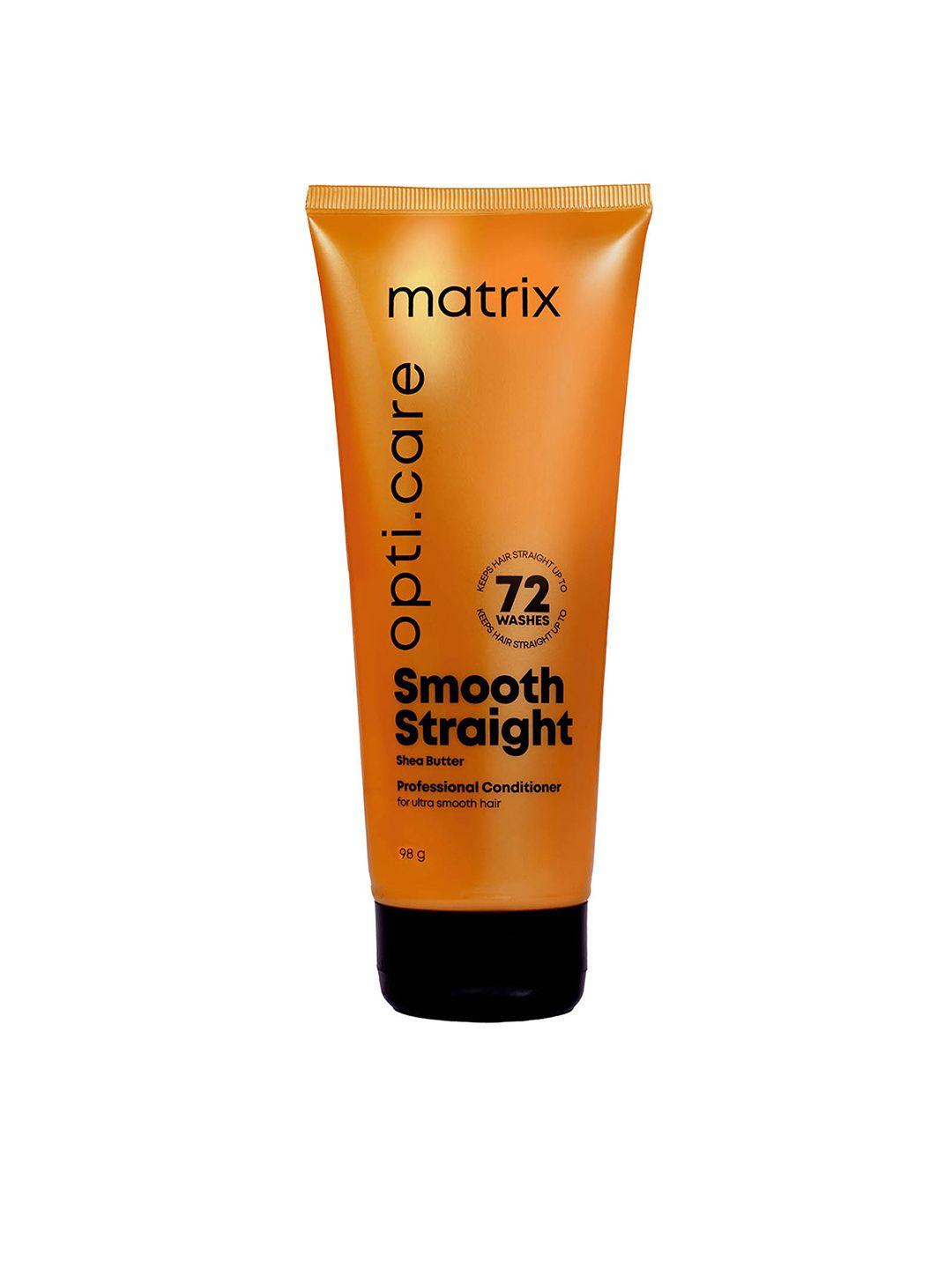 matrix opti care smooth straight professional conditioner with shea butter - 98g