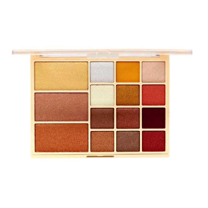 matt look 15 in 1 baked highlighter & eyeshadow palette