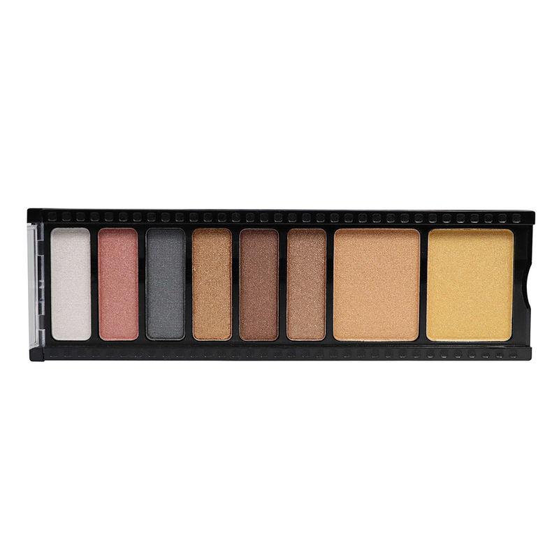 matt look 8 in 1 eyeshadow highlighter palette