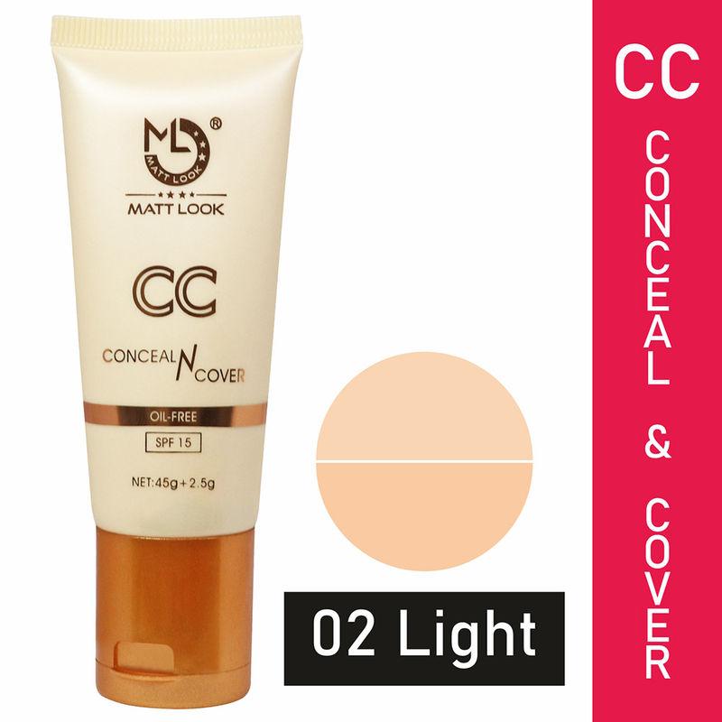 matt look cc conceal n cover oil-free spf 15